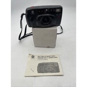 Minolta Freedom Dual C AF 35mm Point And Shoot Film Camera W/Battery+Manual